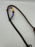“Sunset” Beaded Headstall