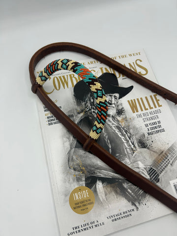 “Willie” Beaded Headstall