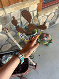 “Cowboys & Indians" Beaded Bracelet