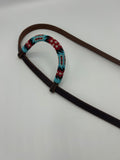“Turquoise Pony” Beaded Headstall