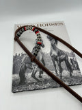 “Black Stallion” Beaded Headstall