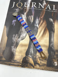 “Blue Roan” Beaded Bracelet