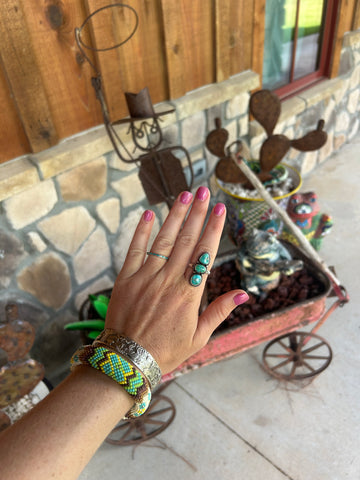 “Horses & Sunshine” Beaded Bracelet