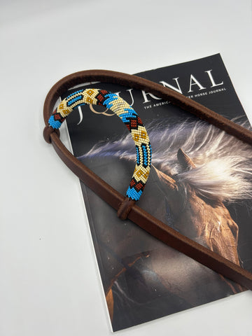 “Palomino” Beaded Headstall