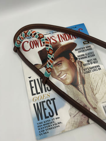 “Presley” Beaded Headstall