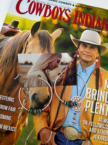 Medium Sterling Silver Hoops 2”