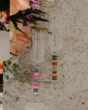“Custom Pair” Beaded Champagne Glasses