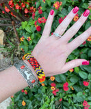 Emerson Kinsel Sterling Storyteller w/ Coral Stone Cuff