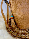 Revamped, Brand New, SAK purse w/ KTbeadwork